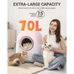 Premium Smart Automatic Cat Litter Box 100% Touchless • Odor-Free • App-Controlled Hygiene